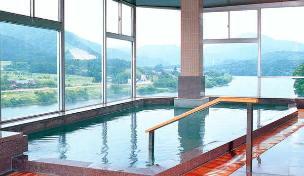 展望大浴場「水鏡」