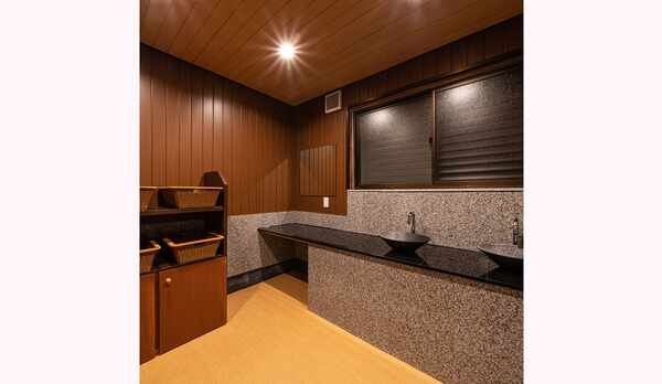 ◆貸切風呂（大）脱衣場