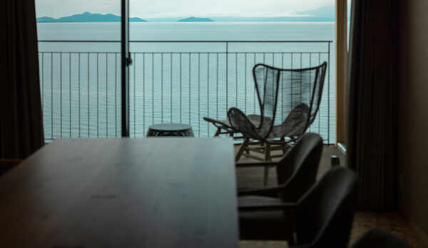 温泉露天風呂付和洋室B（一例）