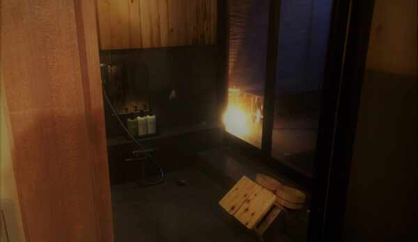 半露天風呂（貸し切りです）