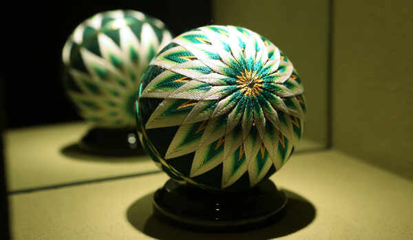 草の間　装飾（加賀手毬）