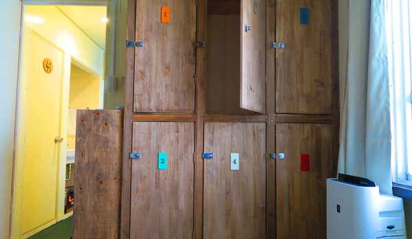 Mix dormitory 　ロッカー