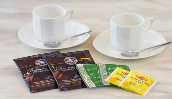 全てのお部屋にコーヒー・紅茶・お茶パックをご用意しております。