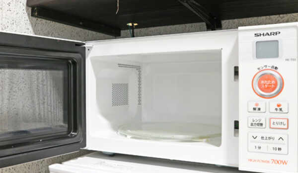 *【レンジ】近隣にコンビニやスーパーもございます。お食事を温める際にご利用下さい！