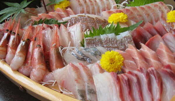 舟盛りプラン画像【平目】