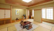 ・スタンダード和室15畳　最大4名様までご利用いただける広めの客室です