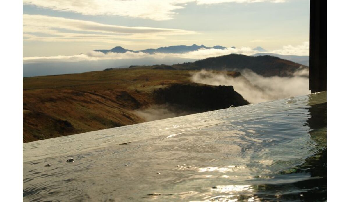 露天風呂眺め