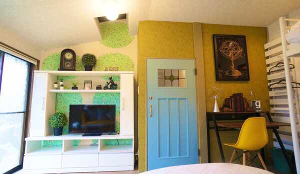 【禁煙】洋室トリプル（ロフトベッド）デスク付き／5号室