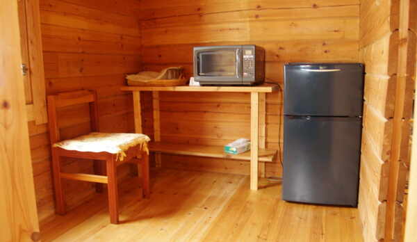 コテージの室内