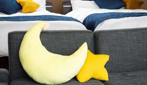 冷暖房完備のドームテント（room moon）