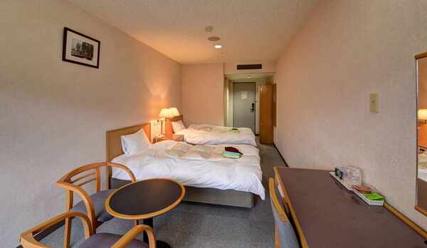 ＊スタンダード洋室ツイン（20平米）・ユニットバス付き