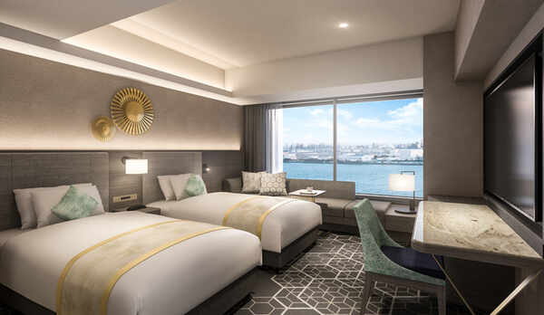 デラックスツイン　33㎡ ベッド幅140cm