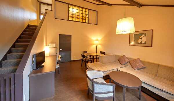 ☆【客室】愛犬同伴OK！わんわんロッジ洋室タイプ