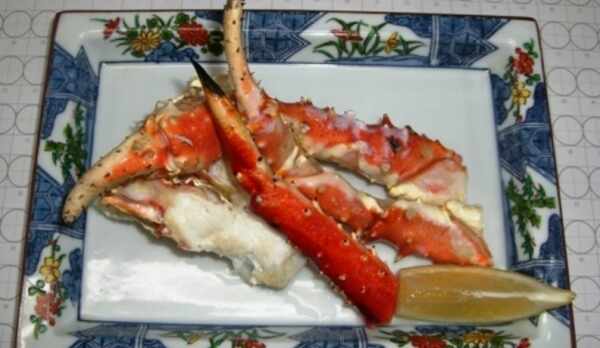 焼きイバラガニ