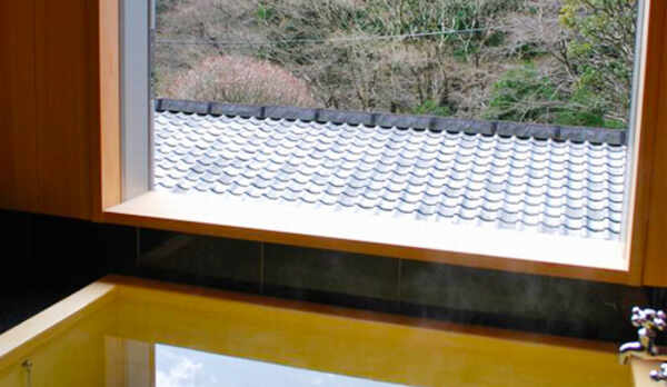 内湯［丹頂内湯からの景色］