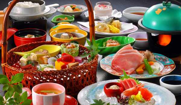 旬彩籠盛会席イメージ 　スタンダード