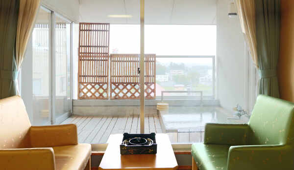 ◆露天風呂付客室　プライベートな露天風呂付！