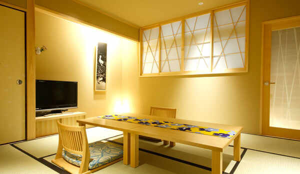 特別フロア「璃楽」　フラワーバス半露天風呂付客室／花霞