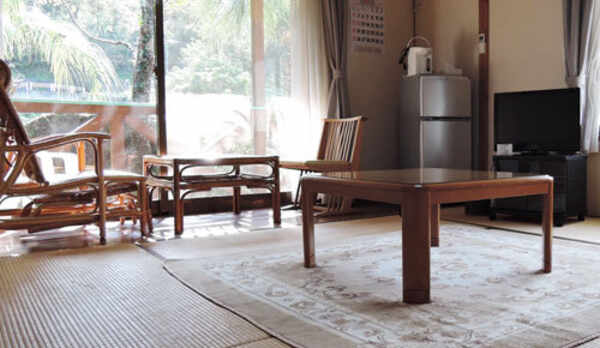 （新館）テラスのついたプライベート空間が人気♪貸切風呂付き！