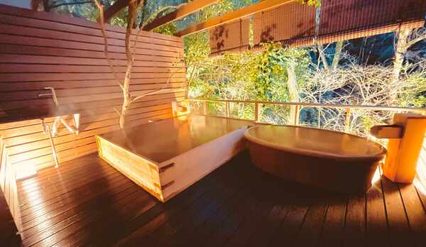 貸切露天風呂 猫の恋 夜