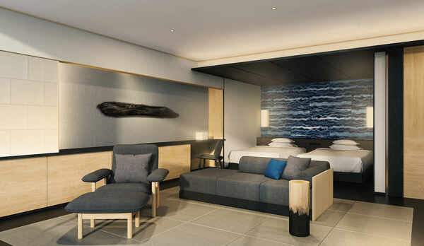 ★2022年5月中旬リニューアルオープン★プレミアムデラックスツインルーム／48平米