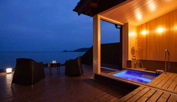 1階客室　山　san  露天風呂