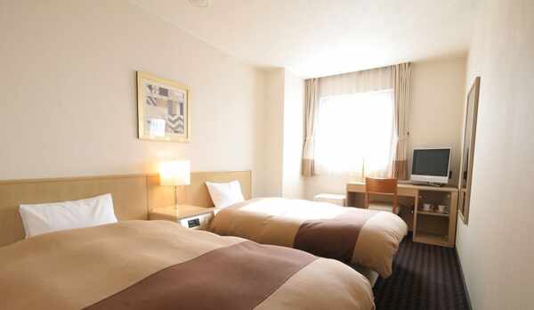 ツインルーム　ベッド幅100cm