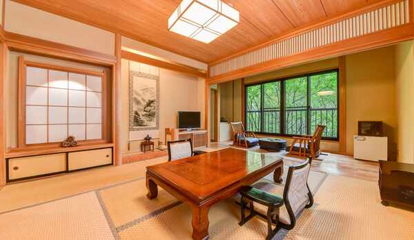 *おまかせ二間（藤）/二間のお部屋一例です。こちらは2階「藤」のお部屋です。