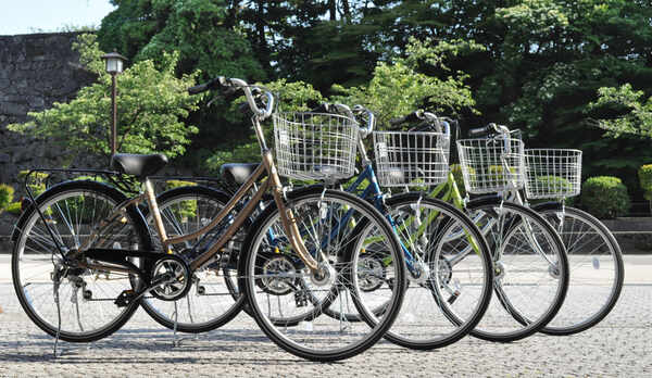 レンタルサイクル　6台ご用意しております