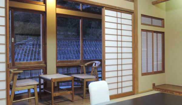 【部屋一例】和室6畳（竹）／純和風のゆっくり寛げるお部屋です。