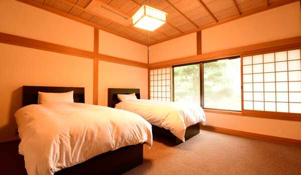 西書院特別室B（18畳+洗面所+トイレ）空調・Wi-Fi付一例