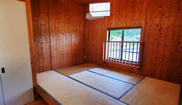 ・【コテージ/4-8名様タイプ】小上がりの和室付きでゴロゴロをお楽しみ頂けます