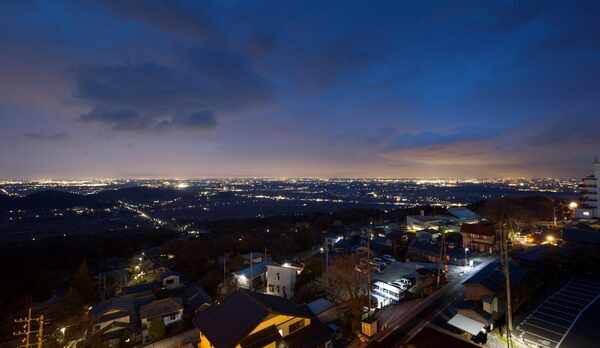 【特別室　和洋室】露天風呂付き客室＜時待ちフロア＞からの景色