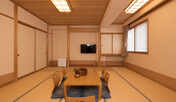 【禁煙】和室１〜６名様(トイレ付き、バス共用)