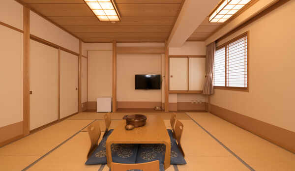 【禁煙】和室１〜６名様(トイレ付き、バス共用)