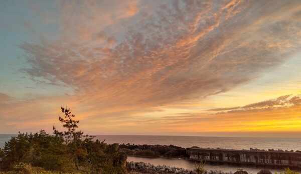 【ひとりじめの夕日】自慢の夕日♪