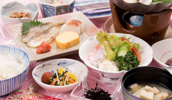 *【朝食一例】バランスのよい和食をお召し上がり下さいませ。