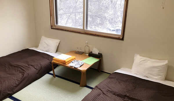 ・【Type H】畳の上にマットレスを設置しています（1名様専用）