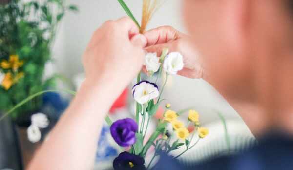 お部屋の生け花