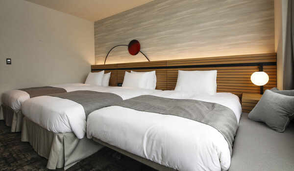 【桜凛閣】コンフォートツイン　トリプル（親子ベッド使用時）