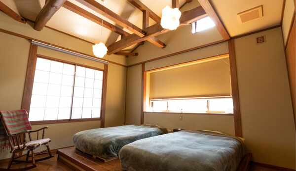 「美女柳」ベッドルーム