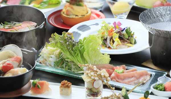 【夕食】季節の旬粋会席