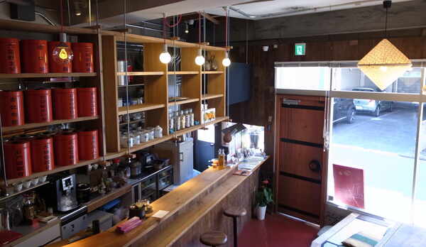 １Fのカフェスペース