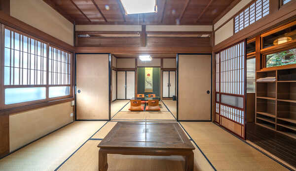 共用スペースの和室2室