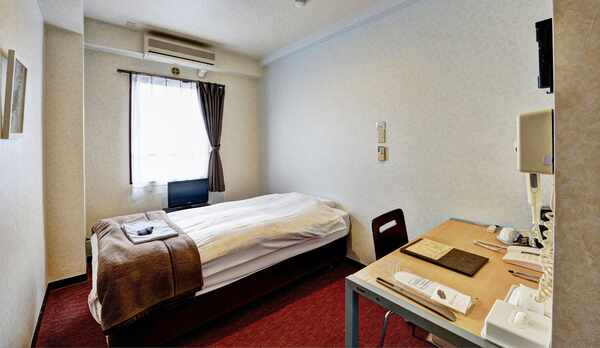 *【客室例】シングル/シンプルで快適なお部屋です。