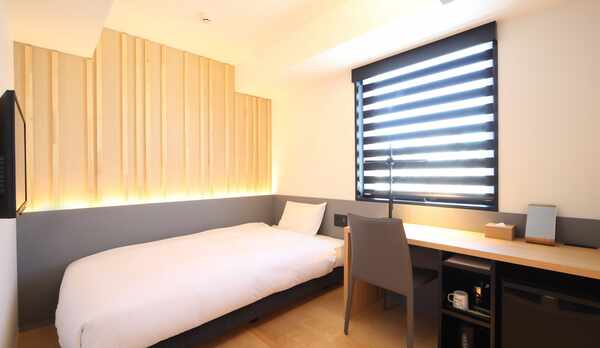 ◆スタンダードシングル(バス・トイレ ユニット式)◆13平米【ベッド幅120cm&times;1】