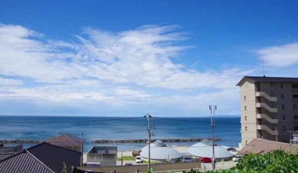 露天風呂からは海が望めます