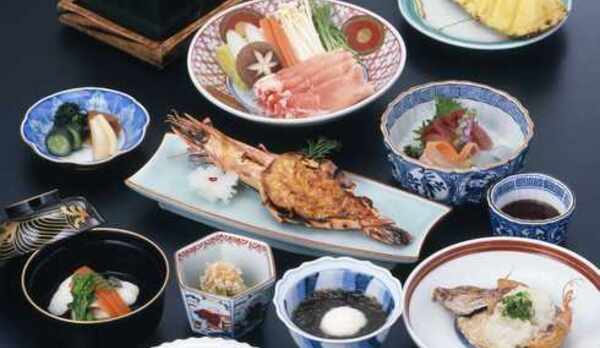 地元の食材を使った和食会席（写真はイメージです）