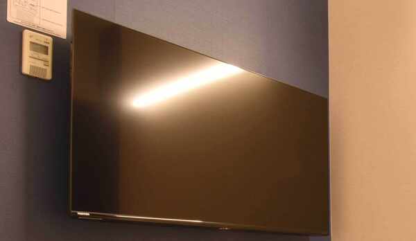 【テレビ】43インチのテレビを設置しています