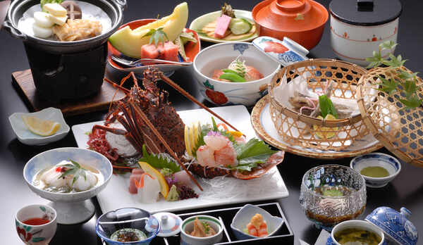 伊勢海老　あわび　金目鯛付　人気No1献立